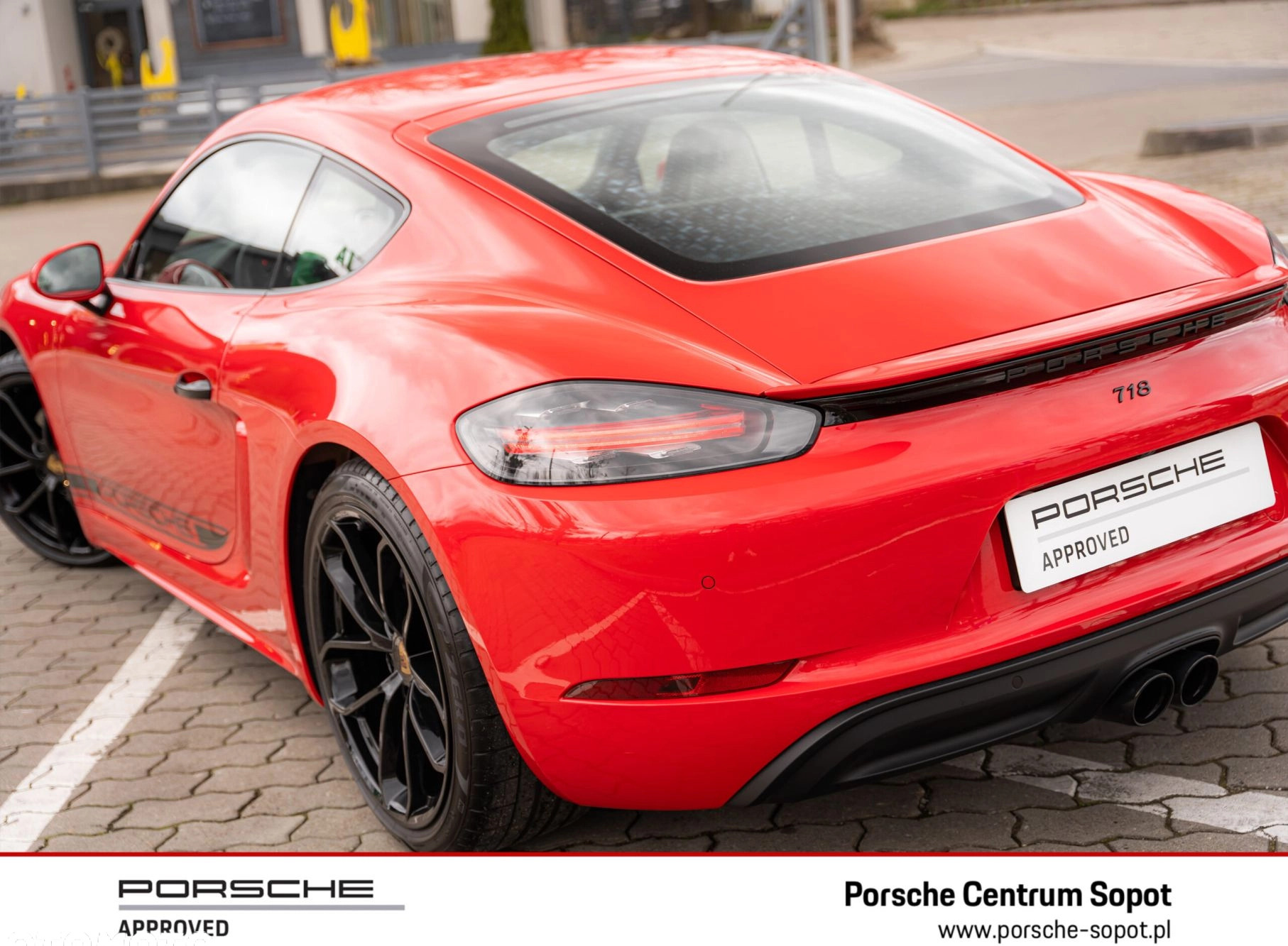 Porsche 718 Cayman cena 399718 przebieg: 3000, rok produkcji 2023 z Żukowo małe 781